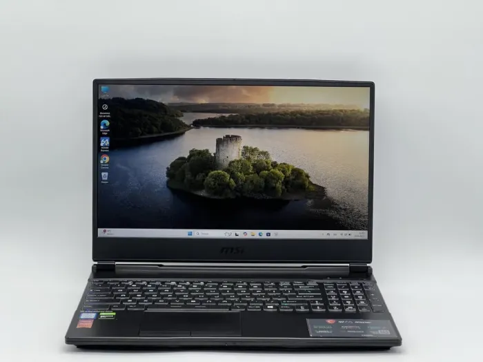 Ігровий ноутбук MSI GL65 9SDK / 15.6" (1920x1080) IPS / Intel Core i7-9750H (6 (12) ядер по 2.6 - 4.5 GHz) / 16 GB DDR4 / 480 GB SSD / nVidia GeForce GTX 1660 Ti, 6 GB GDDR6, 192-bit / WebCam б/в - зображення 2