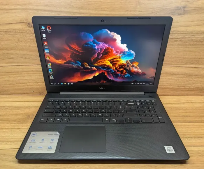 Ультрабук Dell Inspiron 3593 / 15.6" (1920x1080) IPS / Intel Core i5-1035G1 (4 (8) ядра по 1.0 - 3.6 GHz) / 16 GB DDR4 / 512 GB SSD / Intel UHD Graphics / WebCam / Windows 10 б/в - зображення 2