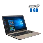Ноутбук Asus R541N / 15.6" (1366x768) TN / Intel Core i3-6006U (2 (4) ядра по 2.0 GHz) / 8 GB DDR3 / 240 GB SSD / nVidia GeForce 920M, 2 GB DDR3, 64-bit / WebCam б/в