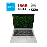 Ноутбук Б-клас HP 830 G5 / 13.3" (1920x1080) TN / Intel Core i5-7300U (2 (4) ядра по 2.6 - 3.5 GHz) / 16 GB DDR4 / 256 GB SSD M.2 / Intel HD Graphics 620 / WebCam б/в