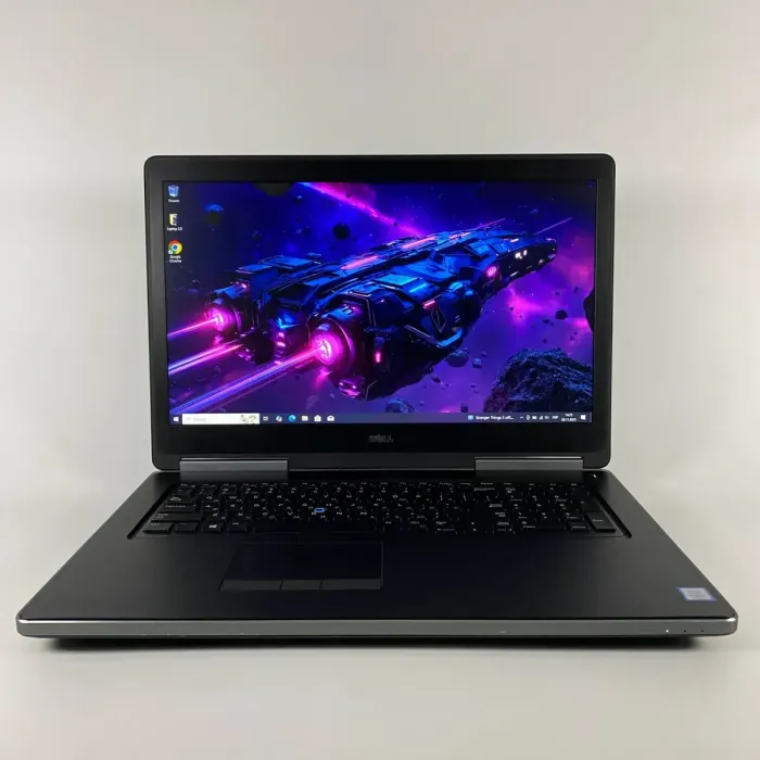 Мобільна робоча станція Б-класу Dell Precision 7720 / 17,3" (1600x900) TN / Intel Core i7-7820HQ (4 (8) ядра по 2,9 - 3,9 ГГц) / 16 ГБ DDR4 / 512 ГБ SSD / nVidia Quadro M4000M, 4 ГБ GDDR5, 256-біт / HDMI б/в - изображение 2