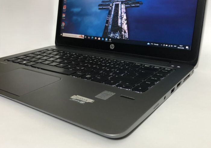 Ультрабук Б-клас HP EliteBook Folio 1040 G1 / 14" (1600x900) IPS / Intel Core i5-4210U (2 (4) ядра по 1.7 - 2.7 GHz) / 4 GB DDR3 / 128 GB SSD / Intel HD Graphics 4400 / WebCam / Win 10 Pro б/в - зображення 9