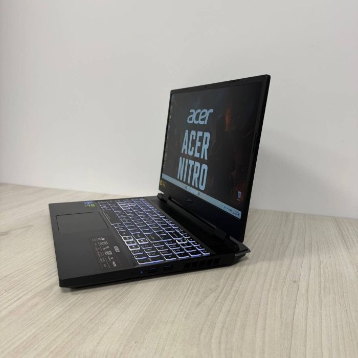 Ігровий ноутбук Acer Nitro 5 AN515-58 / 15.6" (1920x1080) IPS / Intel Core i5-12500H (12 (16) ядер по 3,3 - 4,5 ГГц) / 16 ГБ DDR5 / 512 ГБ SSD NVMe / nVidia GeForce RTX 4050, 6 ГБ GDDR6, 96-біт / WebCam б/в - зображення 5