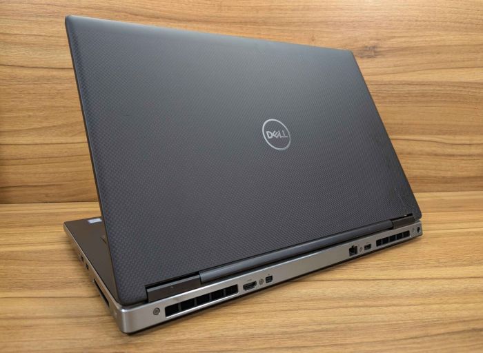 Мобільна робоча станція Dell Precision 7740 / 17,3" (1920x1080) IPS / Intel Core i7-9750H (6 (12) ядер по 2,6 - 4,5 ГГц) / 64 ГБ DDR4 / 1000 ГБ SSD / nVidia Quadro RTX 4000, 8 ГБ GDDR6, 256-біт / HDMI / WebCam / Windows 10 б/в - зображення 7