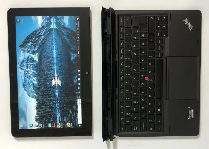 Нетбук-трансформер Б-клас Lenovo ThinkPad Helix / 11.6" (1920x1080) IPS Touch / Intel Core i5-3427U (2 (4) ядра по 1.8 - 2.8 GHz) / 4 GB DDR3 / 180 GB SSD / Intel HD Graphics 4000 / WebCam / Win 10 Pro / 2x АКБ б/в - зображення 8