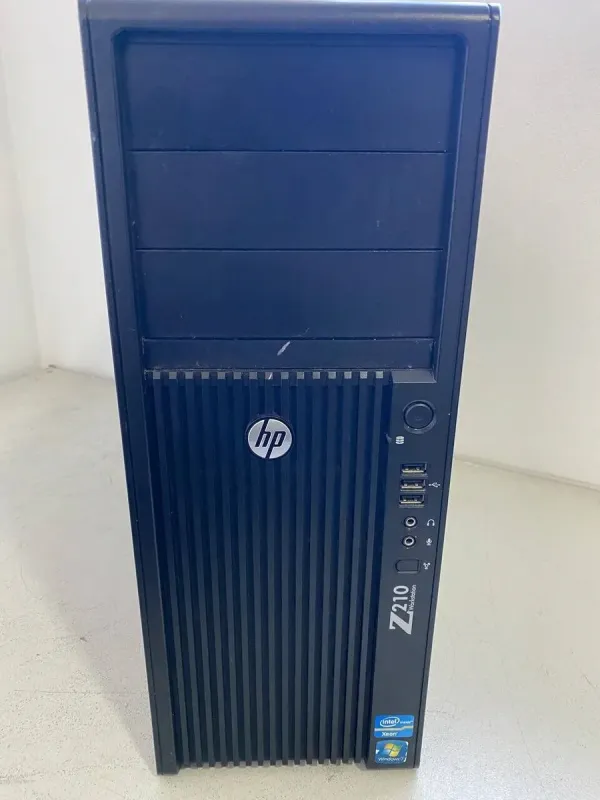 Робоча станція HP Z210 Workstation Tower / Intel Xeon E3-1230 (4 (8) ядра по 3.2 - 3.6 GHz) / 8 GB DDR3 / 240 GB SSD / AMD Radeon R5 240, 1 GB GDDR3, 64-bit / DVI б/в - зображення 2
