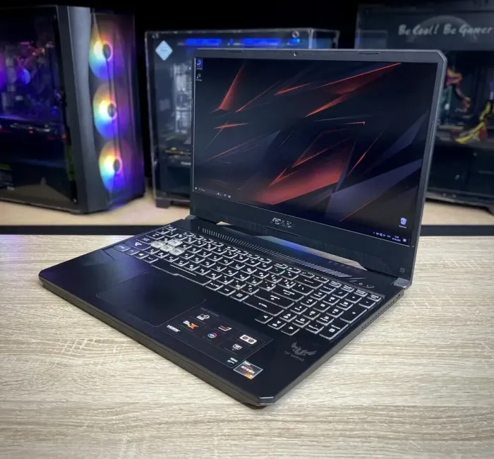 Ігровий ноутбук Asus TUF Gaming FX505D / 15.6" (1920x1080) IPS / AMD Ryzen 7 3750H (4 (8) ядра по 2.3 - 4.0 GHz) / 24 GB DDR4 / 256 GB SSD + 320 GB HDD / nVidia GeForce GTX 1660 Ti, 6 GB GDDR6, 192-bit / WebCam б/в - зображення 4