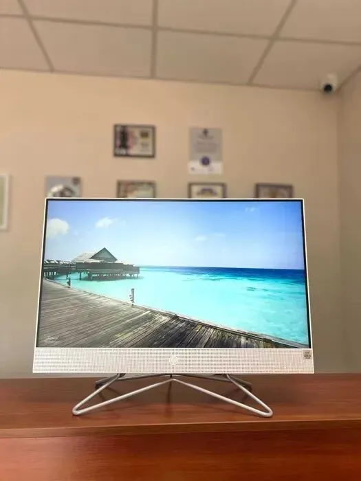 Моноблок HP 24-df0080ns All-in-One / 23.8" (1920x1080) IPS / Intel Core i5-10400T (6 (12) ядер по 2.0 - 3.6 GHz) / 8 GB DDR4 / 512 GB SSD / Intel UHD Graphics 630 б/в - зображення 7