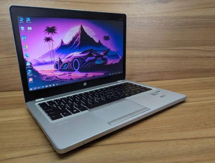 Ноутбук HP EliteBook Folio 9470m / 14" (1600x900) TN / Intel Core i7-3687U (2 (4) ядра по 2.1 - 3.3 GHz) / 8 GB DDR3 / 240 GB SSD / Intel HD Graphics 4000 / WebCam / Fingerprint / Windows 10 б/в - зображення 4