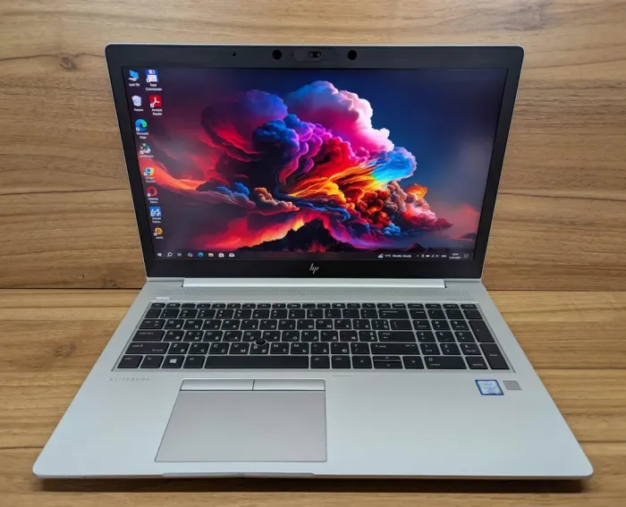 Ультрабук HP EliteBook 850 G5 / 15.6" (1920x1080) IPS / Intel Core i7-7600U (2 (4) ядра по 2.8 - 3.9 GHz) / 16 GB DDR4 / 512 GB SSD / Intel HD Graphics 620 / HDMI / WebCam / Windows 10 б/в - зображення 2