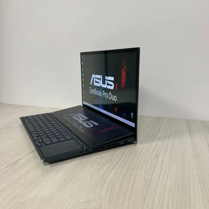 Ігровий ноутбук Asus ZenBook Pro Duo UX582HS / 15,6" (3840x2160) OLED / Intel Core i9-11900H (8 (16) ядер по 2.1 - 4.9 GHz) / 32 GB DDR4 / 1000 GB SSD NVMe / nVidia GeForce RTX 3080, 8 GB GDDR6, 256-bit / WebCam б/в - зображення 5