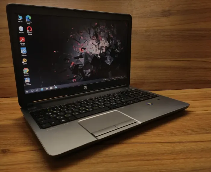 Ноутбук Б-клас HP ProBook 655 G1 / 15.6" (1366x768) TN / AMD A6-5350M (2 ядра по 2.9 - 3.5 GHz) / 8 GB DDR3 / 240 GB SSD / AMD Radeon HD 8450G / WebCam / Windows 10 RPO Lic б/в - зображення 4