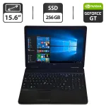 Ноутбук Dell Latitude E5540 / 15.6" (1366x768) TN / Intel Core i7-4600 (2 (4) ядра по 2.1 - 3.3 GHz) / 8 GB DDR3 / 256 GB SSD / nVidia GeForce GT 720M, 2 GB GDDR3, 64-bit / DVD-ROM б/в