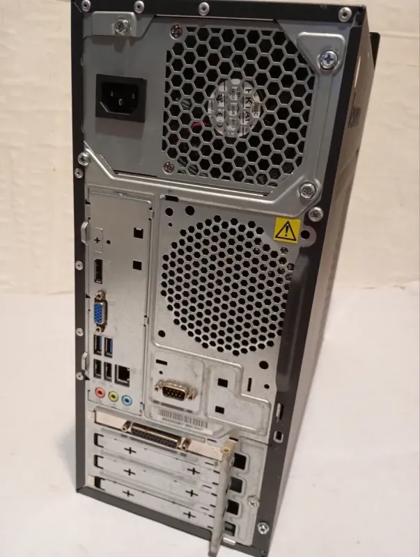 Комплект ПК: Lenovo ThinkCentre E73 Tower / Intel Core i3-4170 (2 (4) ядра по 3.7 GHz) / 8 GB DDR3 / 500 GB HDD / Intel HD Graphics 4400 + Монітор Lenovo ThinkVision T2224d / 22" (1920x1080) IPS / 1x DP, 1x VGA / VESA 100x100 б/в - зображення 5