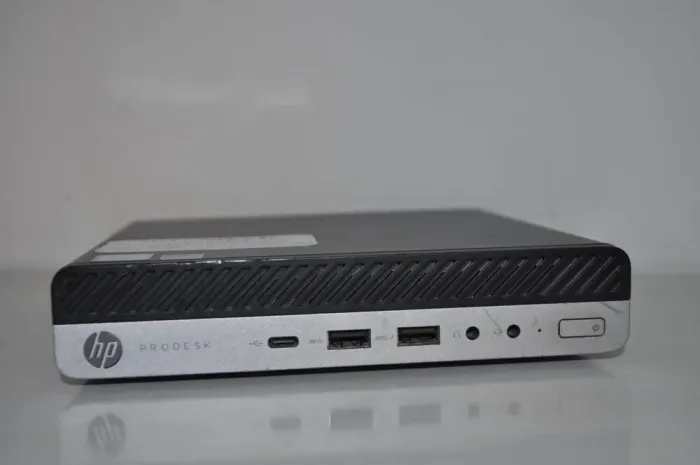 Неттоп HP ProDesk 600 G3 Mini PC USFF / Intel Core i3-7100T (2 (4) ядра по 3.4 GHz) / 8 GB DDR4 / 240 GB SSD / Intel HD Graphics 630 / Windows 11 Pro + Блок живлення б/в - зображення 6