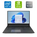 Ігровий ноутбук Gateway GGNC51518 / 15,6" (1920x1080) IPS / Intel Core i5-11400H (6 (12) ядер по 2,7 - 4,5 ГГц) / 16 ГБ DDR4 / 512 ГБ SSD / nVidia GeForce RTX 3050, 4 ГБ GDDR6, 128-біт / WebCam / HDMI / Windows 11 б/в