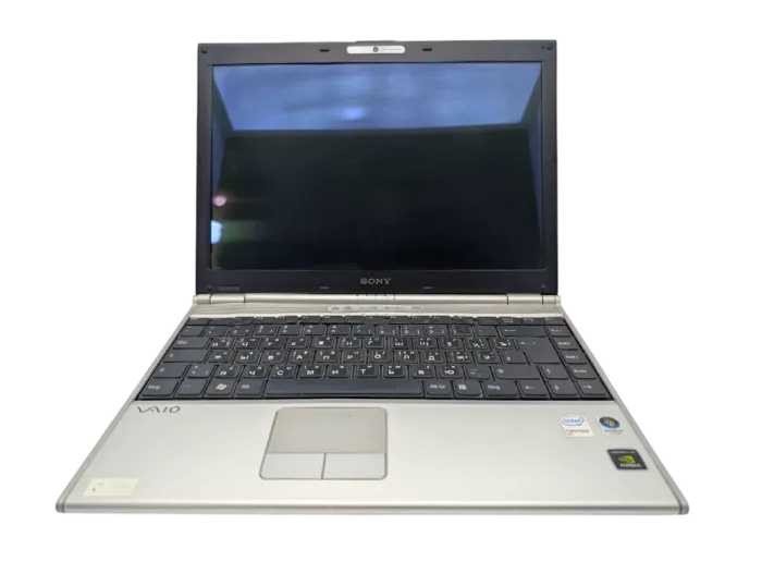 Ноутбук Sony VGN-SZ61MN / 13.3" (1366x768) TN / Intel Core 2 Duo T5600 (2 ядра по 1.8 GHz) / 4 GB DDR2 / 160 GB HDD / Intel Graphics / WebCam / АКБ не тримає заряд б/в - зображення 4