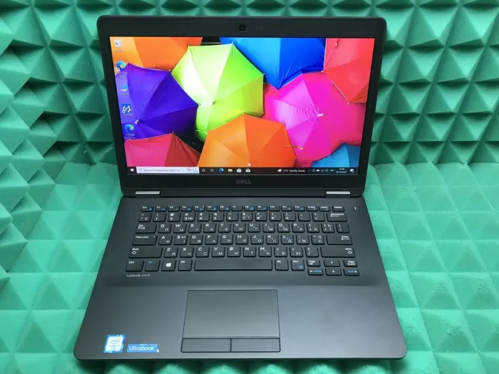 Ультрабук Б-клас Dell Latitude E7470 / 14" (1920x1080) IPS / Intel Core i7-6600U (2 (4) ядра по 2.6 - 3.4 GHz) / 8 GB DDR4 / 256 GB SSD / Intel HD Graphics 520 / WebCam / HDMI / Windows 10 б/в - зображення 2
