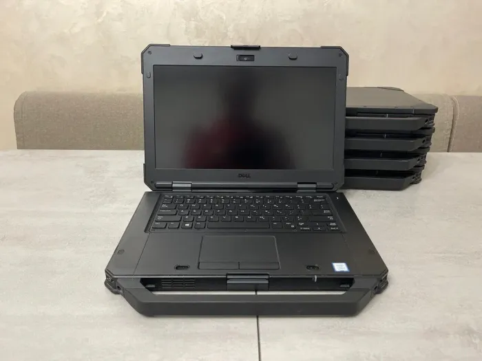 Захищений ноутбук Dell Latitude 5420 Rugged / 14" (1920x1080) IPS / Intel Core i5-8350U (4 (8) ядра по 1.7 - 3.6 GHz) / 16 GB DDR4 / 512 GB SSD M.2 / AMD Radeon RX 540, 2 GB GDDR5, 64-bit / WebCam / Два АКБ б/в - зображення 3