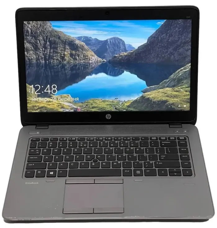 Ноутбук Б-клас HP EliteBook 840 G1 / 14" (1600x900) TN / Intel Core i5-4210U (2 (4) ядра по 1.7 - 2.7 GHz) / 8 GB DDR3 / 500 GB HDD / Intel HD Graphics 4400 / WebCam / VGA / Windows 10 Pro б/в - зображення 2