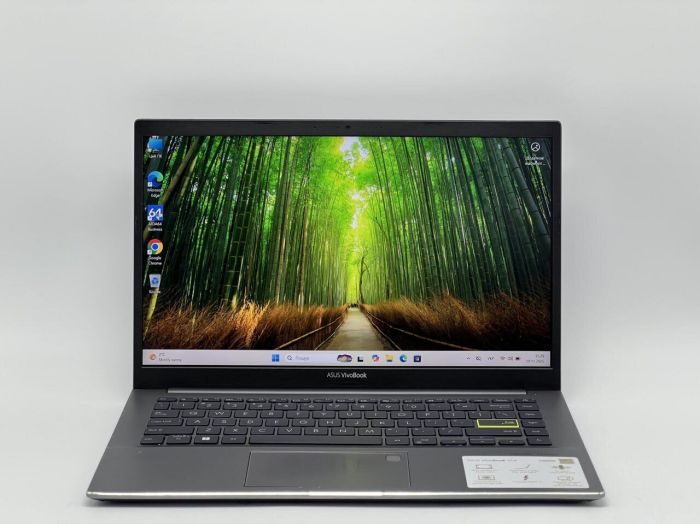 Ультрабук Б-клас Asus VivoBook s14 s433E / 14" (1920x1080) IPS / Intel Core i3-1115G4 (2 (4) ядра по 3.0 - 4.1 GHz) / 8 GB DDR4 / 240 GB SSD / Intel UHD Graphics / WebCam б/в - изображение 2