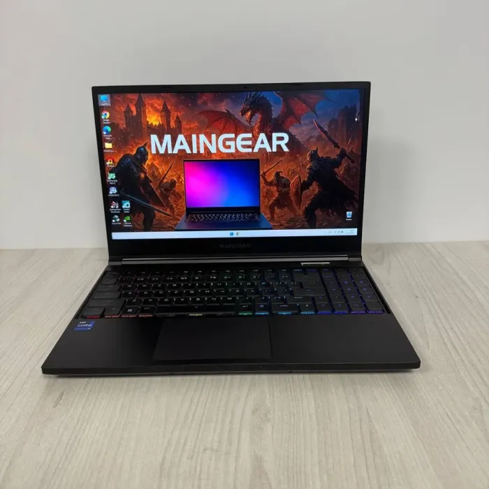 Ігровий ноутбук Б-класу Maingear Vector Pro 2 MG-VCP2-15I3070T / 15,6" (2560x1440) IPS / Intel Core i9-12900H (14 (20) ядер по 3,8 - 5,0 ГГц) / 16 ГБ DDR5 / 512 ГБ SSD NVMe / nVidia GeForce RTX 3070 Ti, 8 ГБ GDDR6, 256-біт / WebCam б/в - зображення 2