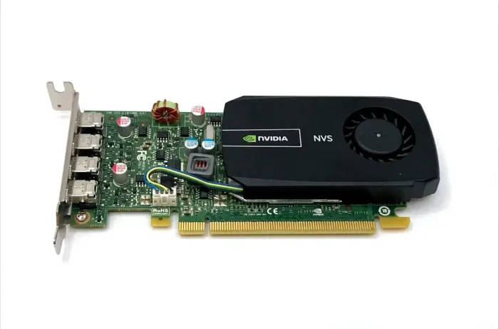 Дискретна відеокарта nVidia NVS 510, 2 GB DDR3, 128-bit / 4x miniDP / SFF б/в - зображення 2