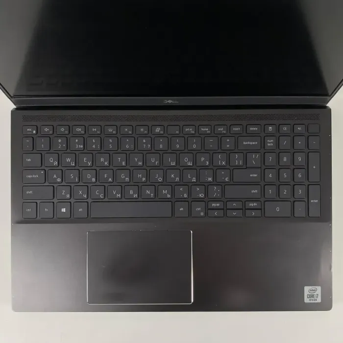 Ігровий ноутбук Б-класу Dell Vostro 7500 / 15,6" (1920x1080) IPS / Intel Core i7-10750H (6 (12) ядер по 2,6 - 5,0 ГГц) / 16 ГБ DDR4 / 512 ГБ SSD / nVidia GeForce GTX 1650 Ti, 4 ГБ GDDR6, 128-біт / WebCam / Fingerprint б/в - зображення 3