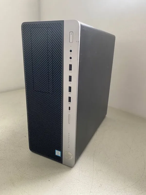 Комп'ютер Б-клас HP EliteDesk 800 G3 Tower / Intel Core i7-7700 (4 (8) ядра по 3.6 - 4.2 GHz) / 16 GB DDR4 / 256 GB SSD / nVidia GeForce GTX 1050 Ti, 4 GB GDDR5, 128-bit / HDMI б/в - зображення 3