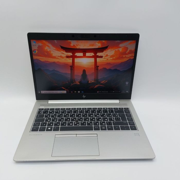 Ультрабук HP EliteBook 745 G6 / 14" (1920x1080) IPS / AMD Ryzen 5 Pro 3500U (4 (8) ядра по 2.1 - 3.7 GHz) / 8 GB DDR4 / 256 GB SSD NVMe / AMD Radeon Vega 8 Graphics / WebCam б/в - зображення 3