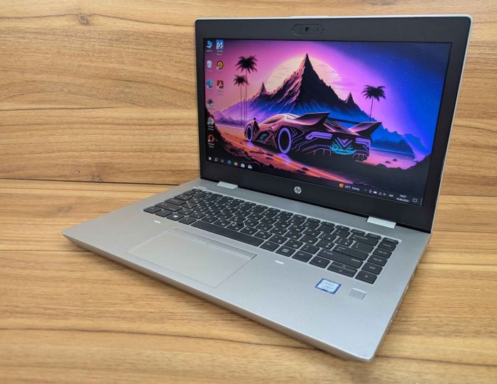 Ноутбук HP ProBook 640 G5 / 14" (1920x1080) IPS / Intel Core i5-8265U (4 (8) ядра по 1.6 - 3.9 GHz) / 8 GB DDR4 / 256 GB SSD / Intel UHD Graphics 620 / WebCam / TouchID / Windows 10 б/в - зображення 5