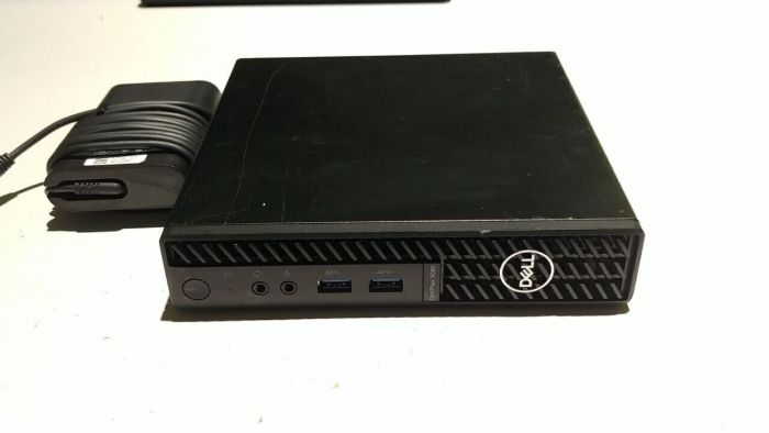 Неттоп Dell Optiplex 3080 Micro USFF / Intel Core i5-10500T (6 (12) ядер по 2.3 - 3.8 GHz) / 16 GB DDR4 / 256 GB SSD / Intel UHD Graphics 630 б/в - зображення 3