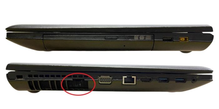 Ноутбук Б-клас Lenovo G500 / 15.6" (1366x768) TN / Intel Celeron 1005M (2 ядра по 1.9 GHz) / 8 GB DDR3 / 128 GB SSD / Intel HD Graphics / WebCam б/в - зображення 11