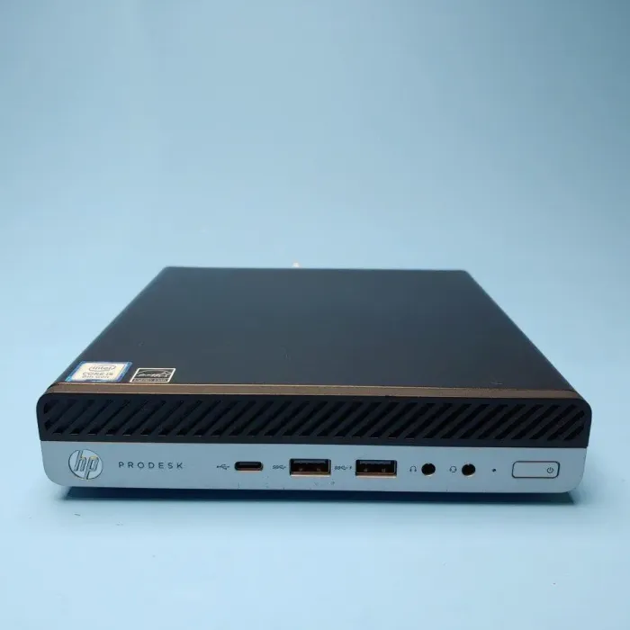 Неттоп HP ProDesk 600 G4 DM USFF / Intel Core i5-8500T (6 ядер по 2.1 - 3.5 GHz) / 16 GB DDR4 / 256 GB SSD / Intel UHD Graphics 630 / Win 10 Pro б/в - зображення 2