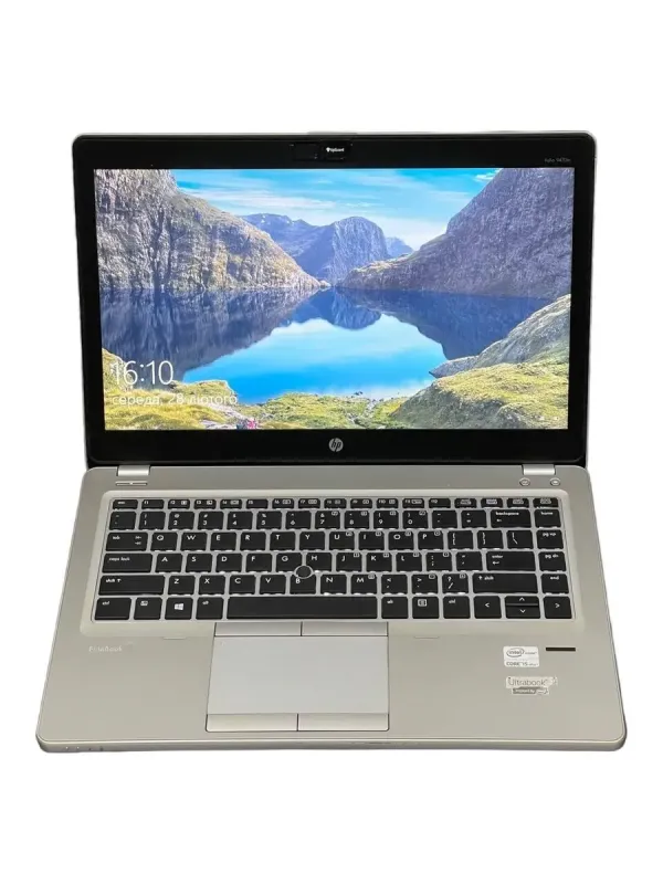 Ультрабук Б-клас HP EliteBook Folio 9470m / 14" (1366x768) TN / Intel Core i5-3427U (2 (4) ядра по 1.8 - 2.8 GHz) / 8 GB DDR3 / 256 GB SSD / Intel HD Graphics 4000 / WebCam / VGA / Windows 10 Pro б/в - зображення 2