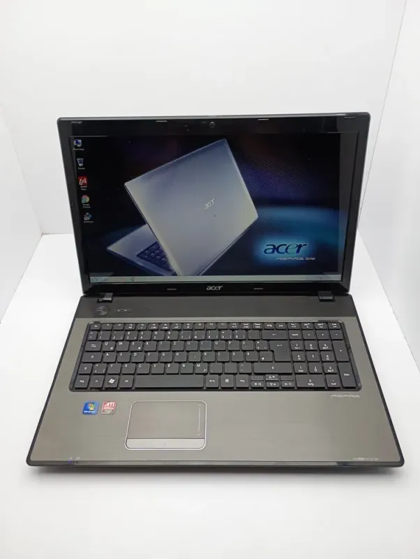 Ноутбук Acer 7741 / 17.3" (1600x900) TN / Intel Core i5-460M (2 (4) ядра по 2.53 - 2.8 GHz) / 6 GB DDR3 / 500 GB HDD / AMD Radeon HD 5000, 1 GB GDDR3, 128-bit / WebCam б/в - зображення 7