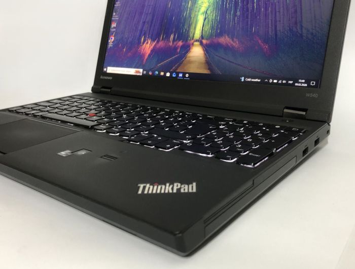 Мобільна робоча станція Б-класу Lenovo ThinkPad W540 / 15.6" (1920x1080) TN / Intel Core i7-4800MQ (4 (8) ядра по 2,7 - 3,7 ГГц) / 8 ГБ DDR3 / 256 ГБ SSD / nVidia Quadro K2100M, 2 ГБ GDDR5, 128-біт / WebCam / Win 10 Pro б/в - зображення 9