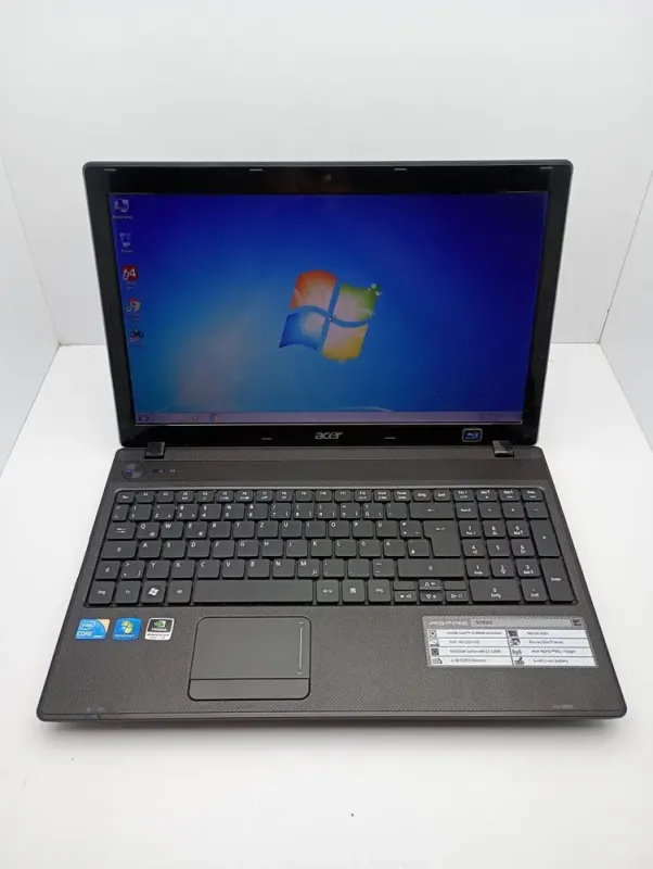 Ноутбук Acer Aspire 5742G / 15.6" (1366x768) TN / Intel Core i5-460M (2 (4) ядра по 2.53 - 2.8 GHz) / 6 GB DDR3 / 500 GB HDD / nVidia GeForce GT 420M, 1 GB DDR3, 128-bit / WebCam б/в - зображення 7