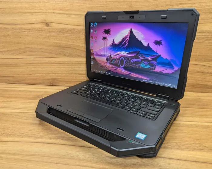Захищений ноутбук Dell Latitude 14 Rugged 5414 / 14" (1366x768) TN / Intel Core i5-6300U (2 (4) ядра по 2.4 - 3.0 GHz) / 8 GB DDR4 / 256 GB SSD / Intel HD Graphics 520 / HDMI / WebCam / Windows 10 б/в - зображення 5