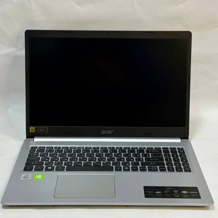 Ноутбук Б-клас Acer Aspire 5 A515-55G / 15.6" (1920x1080) IPS / Intel Core i5-1035G1 (4 (8) ядра по 1.0 - 3.6 GHz) / 20 GB DDR4 / 256 GB SSD M.2 / nVidia GeForce MX350, 2 GB GDDR5, 64-bit / WebCam б/в - зображення 5