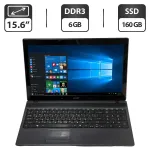 Ноутбук Б-клас Acer Aspire 5733 PEW71 / 15.6" (1366x768) TN / Intel Core i5-520M (2 (4) ядра по 2.4 - 2.93 GHz) / 6 GB DDR3 / 160 GB SSD / Intel HD Graphics / WebCam / Windows 10 Pro б/в