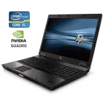 Ноутбук HP EliteBook 8740w / 17" (1920x1200) TN / Intel Core i5-540M (2 (4) ядра по 2.53 - 3.07 GHz) / 8 GB DDR3 / 256 GB SSD / nVidia Quadro FX 2800M, 1 GB GDDR3, 256-bit / WebCam б/в