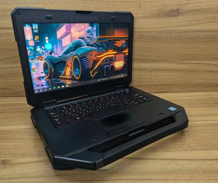 Захищений ноутбук Dell Latitude 14 Rugged 5414 / 14" (1920x1080) IPS Touch / Intel Core i5-6300U (2 (4) ядра по 2,4 - 3,0 ГГц) / 16 ГБ DDR4 / 512 ГБ SSD / AMD Radeon R7 M360, 2 ГБ DDR3, 64-біт / TouchID / Windows 10 б/в - зображення 4