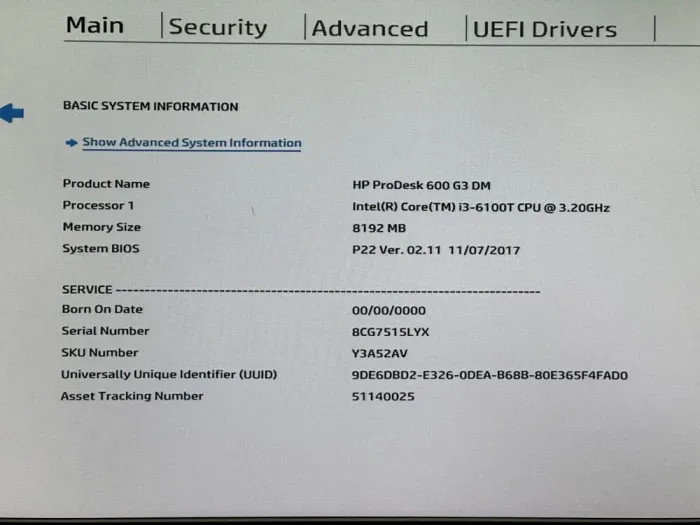 Неттоп HP ProDesk 600 G3 Mini USFF / Intel Core i3-6100T (2 (4) ядра по 3.2 GHz) / 8 GB DDR4 / 240 GB SSD + 500 GB HDD / Intel HD Graphics 530 / DisplayPort + Блок живлення б/в - зображення 8