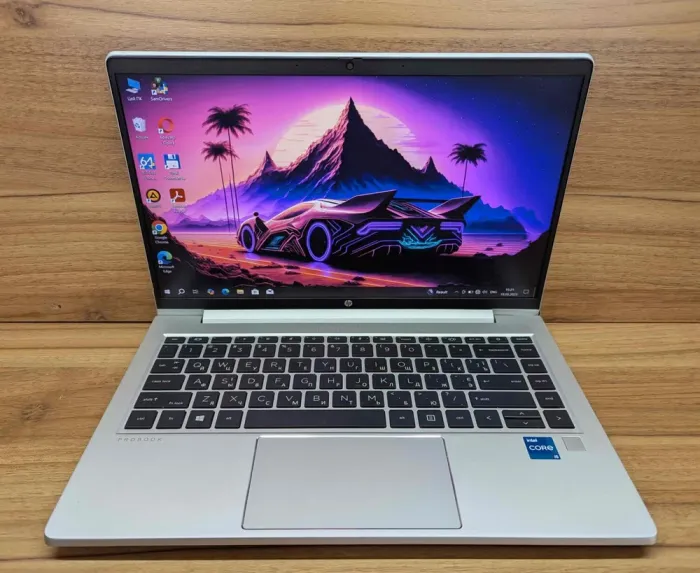 Ноутбук Б-клас HP ProBook 440 G8 / 14" (1920x1080) IPS / Intel Core i5-1135G7 (4 (8) ядра по 2.4 - 4.2 GHz) / 16 GB DDR4 / 480 GB SSD / Intel Iris Xe Graphics / WebCam / TouchID / Windows 10 б/в - зображення 2