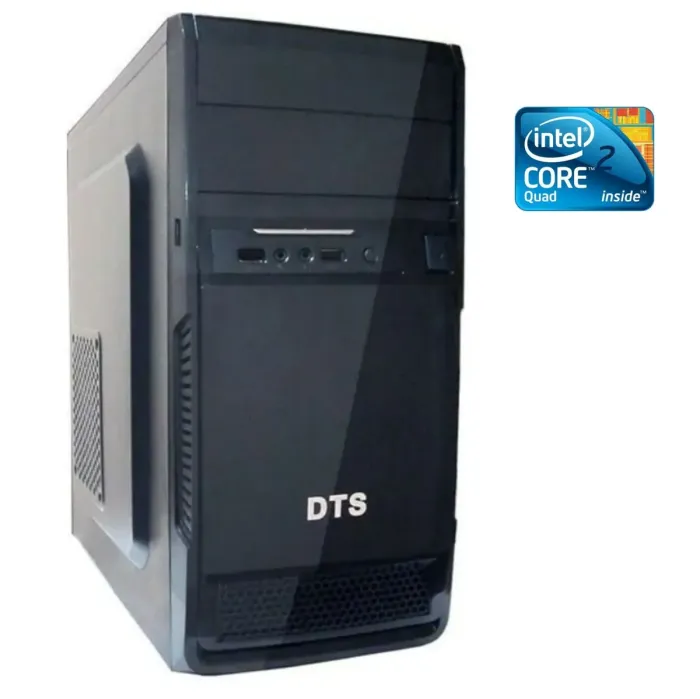 ПК DTS TD-106 Tower / Intel Core 2 Quad Q8200 (4 ядра по 2.33 GHz) / 8 GB DDR3 / 128 GB SSD / Intel GMA 4500 / 350W б/в - зображення 1