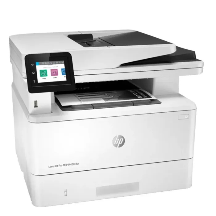 МФУ HP LaserJet Pro MFP M428fdw / Лазерний монохромний друк / 1200x1200 dpi / A4 / 38 стор /хв / USB 2.0, Ethernet, Wi-Fi / Дуплекс б/в - зображення 1