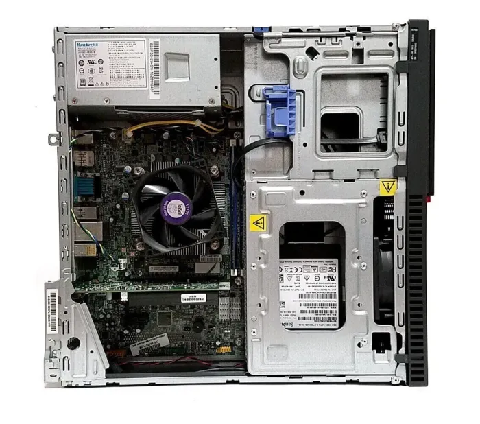 Ігровий ПК Lenovo ThinkCentre M700 SFF / Intel Core i3-6100 (2 (4) ядра по 3.7 GHz) / 8 GB DDR4 / 256 GB SSD / AMD Radeon 550, 2 GB GDDR5, 64-bit / Win 10 Home б/в - зображення 4