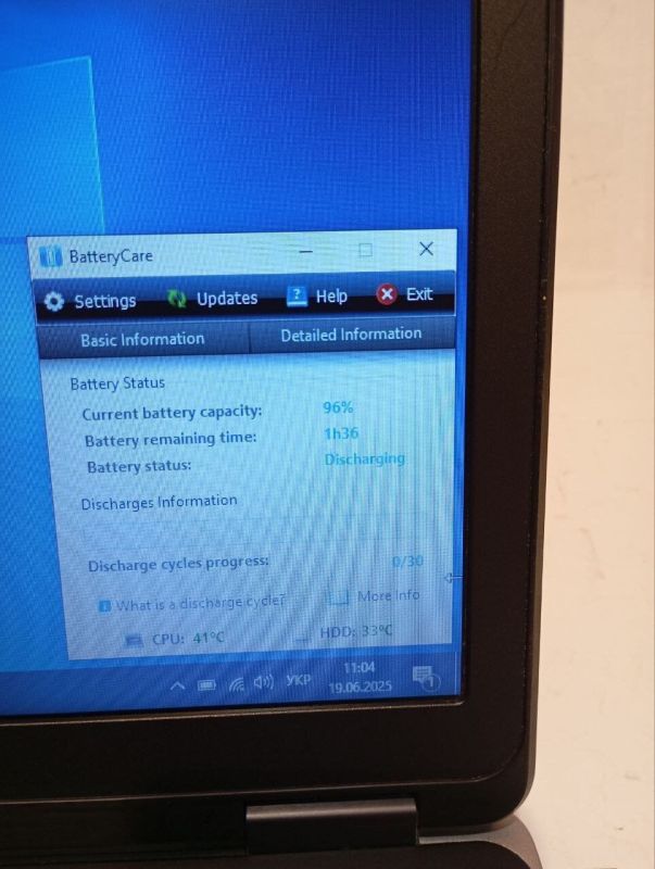 Ноутбук Б-клас Dell Latitude E6540 / 15.6" (1366x768) TN / Intel Core i5-4300M (2 (4) ядра по 2.6 - 3.3 GHz) / 8 GB DDR3 / 240 GB SSD / Intel HD Graphics 4600 / WebCam / DVD-RW б/в - зображення 13
