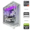 Збірка під замовлення: ігровий ПК NZXT H6 Flow White Tower / AMD Ryzen 7 5800XT (8 (16) ядер по 3.8 - 4.8 GHz) / 32 GB DDR4 / 2000 GB SSD M.2 / nVidia GeForce RTX 4060 Ti, 16 GB GDDR6, 128-bit / 750W